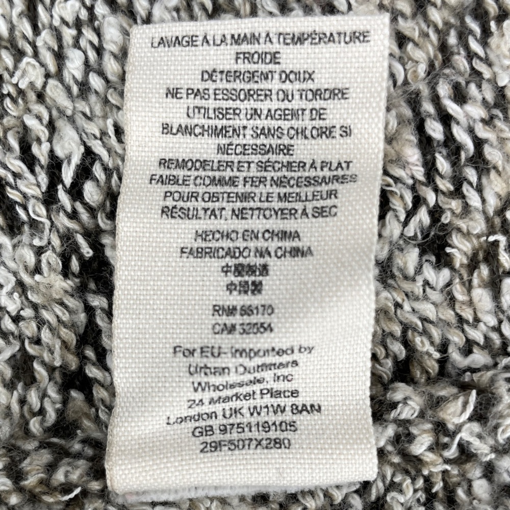 Free People Kai Open Front Pom Pom Tassel Tie Hooded Duster Cardigan - Picture 14 of 14